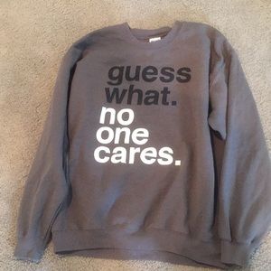 Grey sweatshirt